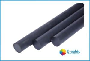 Polyether ether ketone Black Peek Rod | PEEK KetaSpireKT-820 SL10 | PEEK ROD